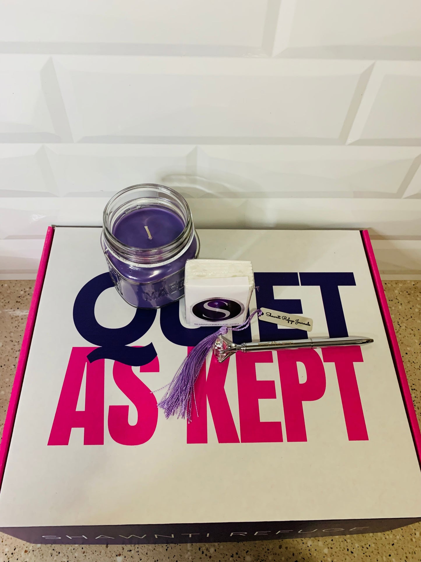 Quiet As Kept Essentials Self-Care Box | Shawnti Refuge