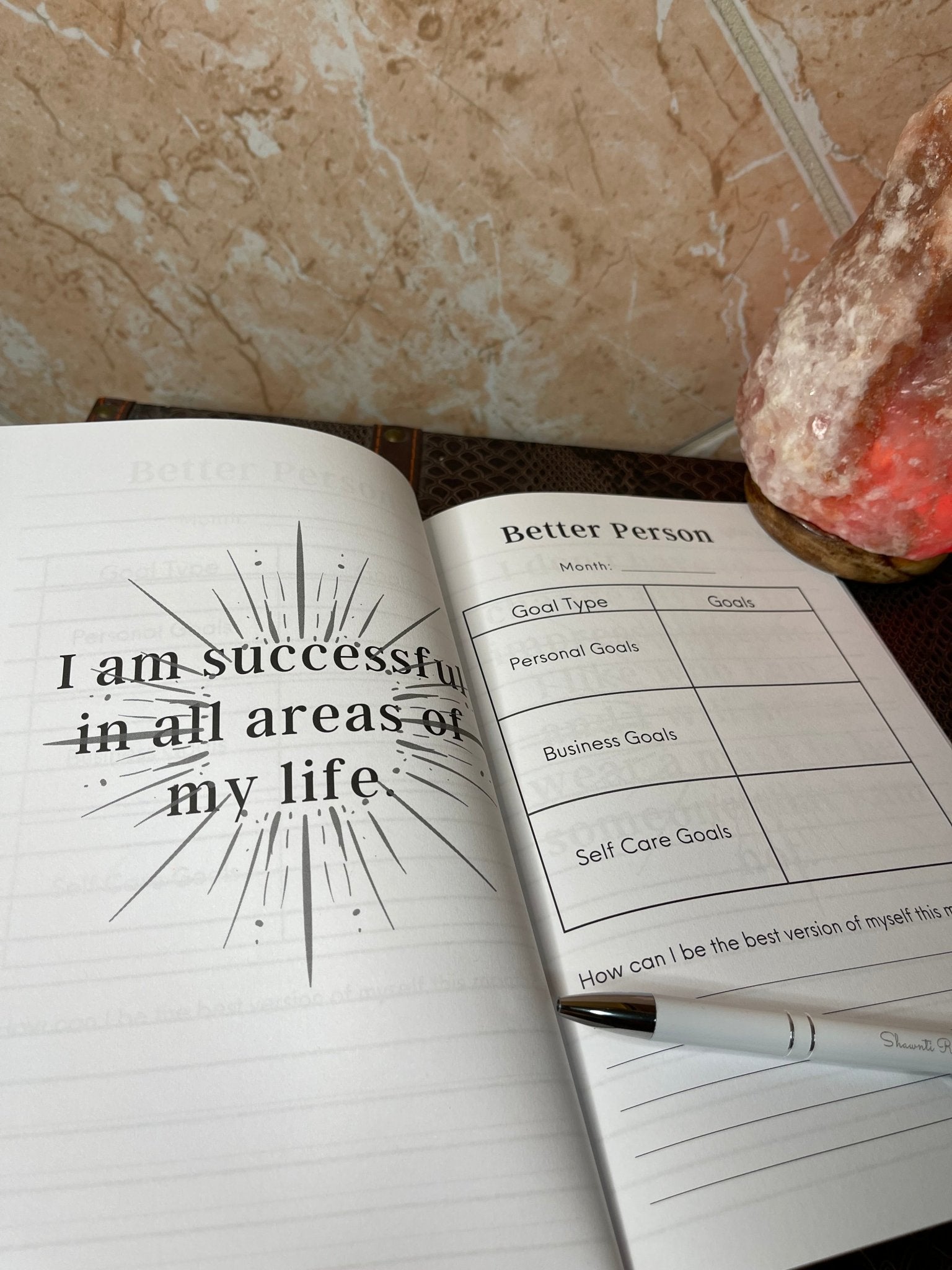 Better Person: Guided Journal & Mug Gift Set - Shawnti Refuge Journals