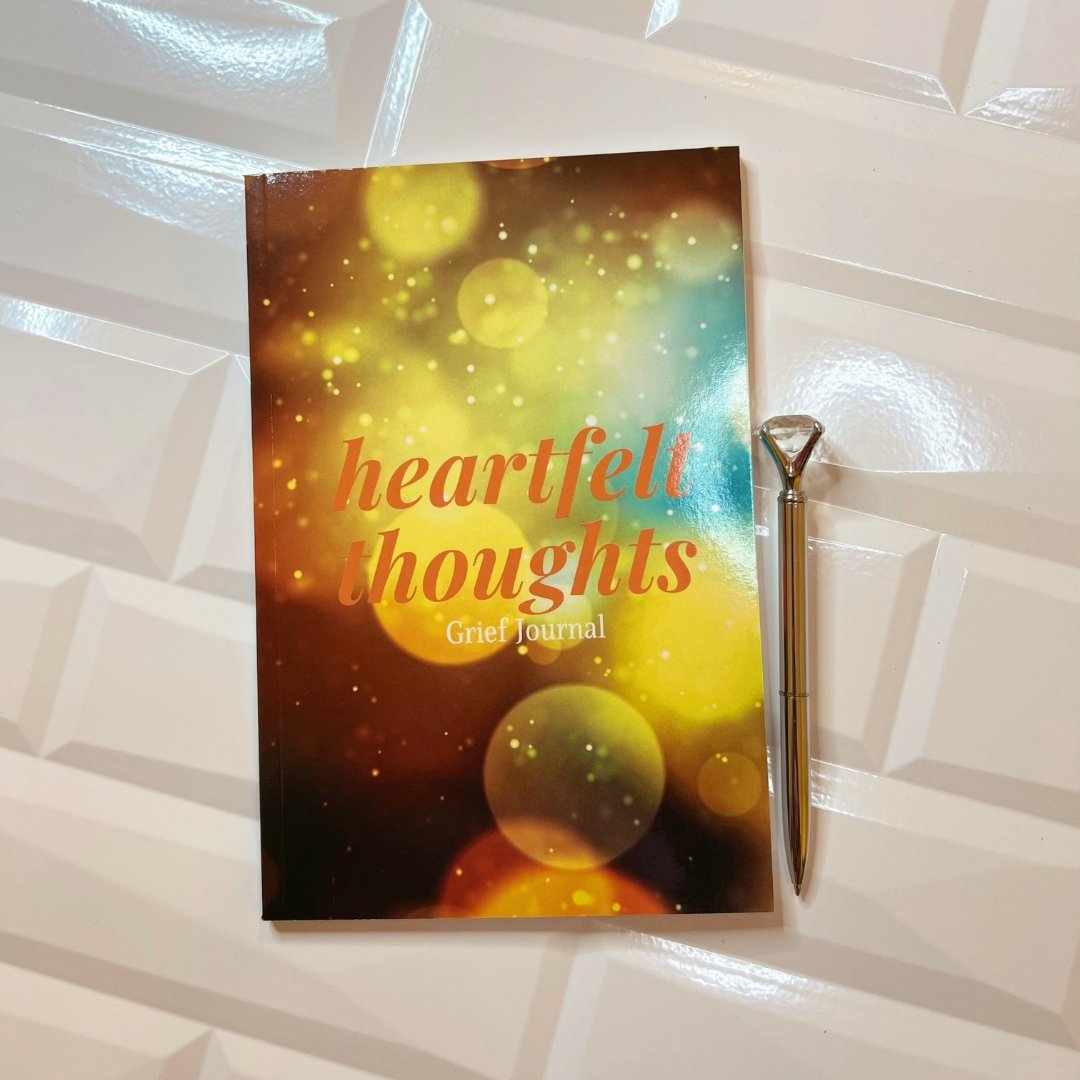 Heartfelt Thoughts - Guided Journal for Grief - Shawnti Refuge Journals