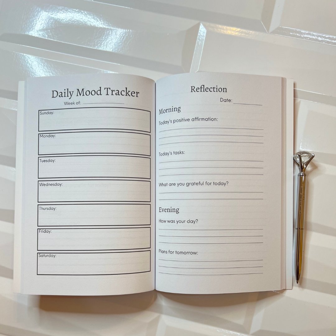 MOODY: Five-Week Mood Tracking Journal - Shawnti Refuge Journals