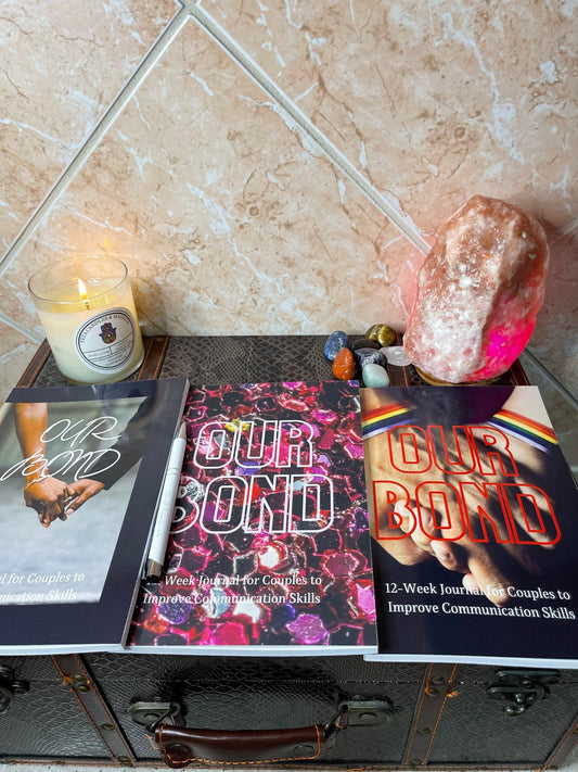 Our Bond: Guided Journal for Couples - Shawnti Refuge Journals