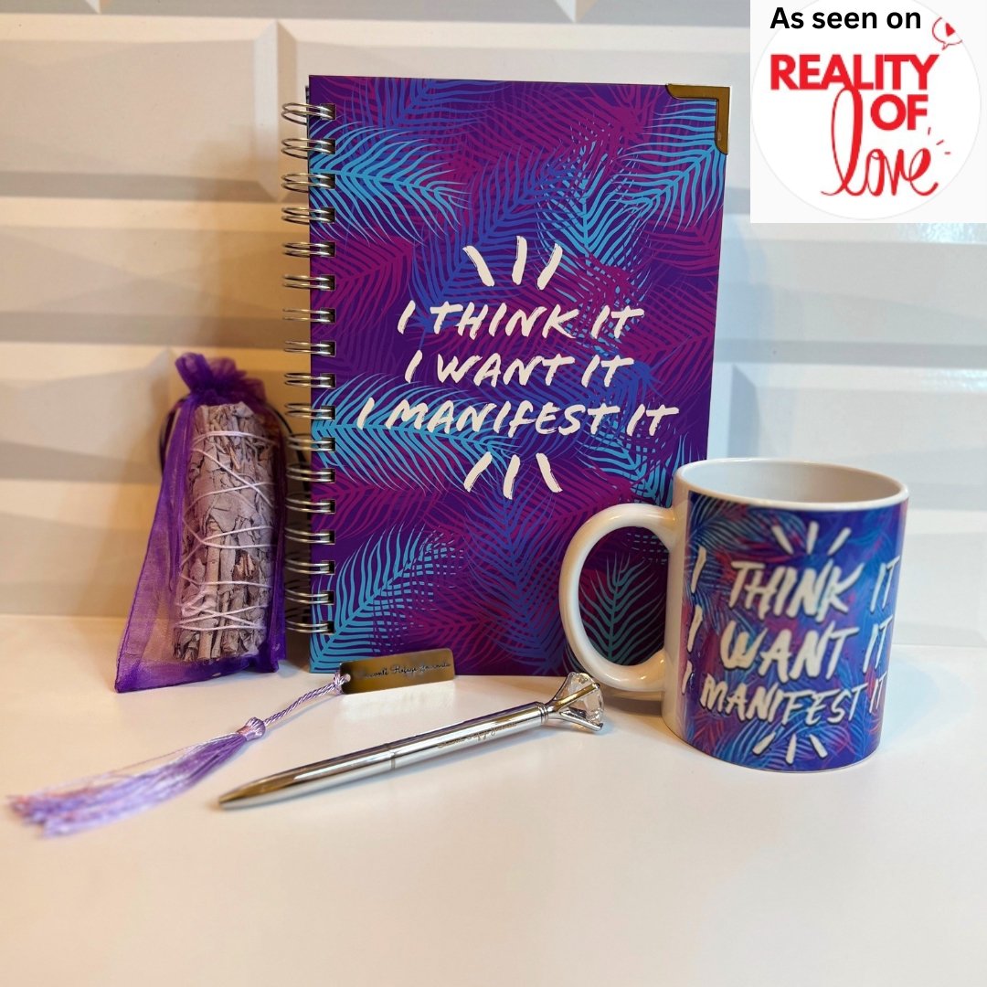 PRE-SALE Luxury I Think It I Want It I Manifest It Guided Journal - Shawnti Refuge Journals